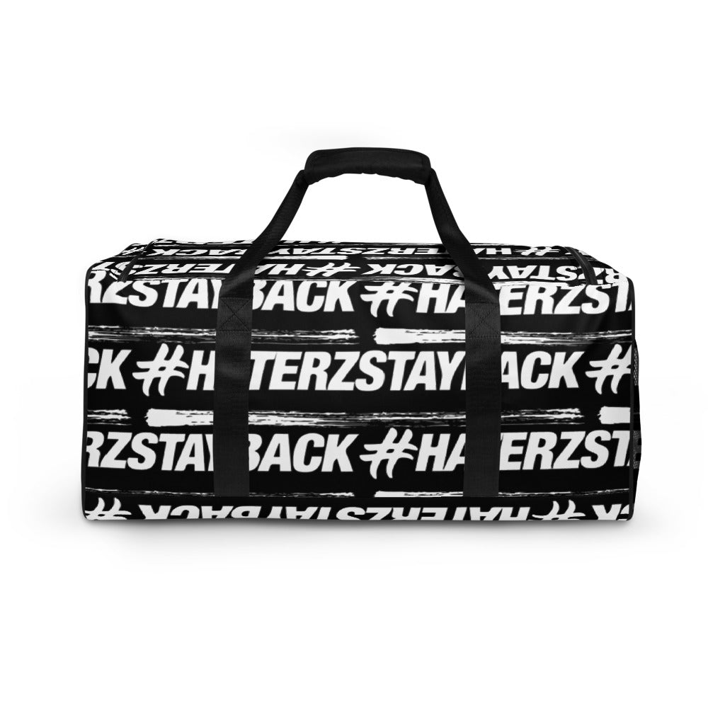 #HaterzStayBack Gym Bag (Black / White)